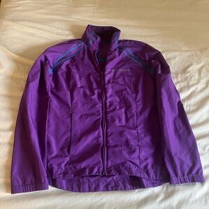Helly Hansen Lightweight Zip Up Purple Jacket